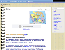 Tablet Screenshot of flatcanada.wikispaces.com