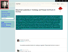 Tablet Screenshot of lydiaportfolio.wikispaces.com