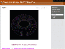 Tablet Screenshot of comunicacionelectronica.wikispaces.com