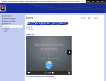Tablet Screenshot of 50-sites.wikispaces.com