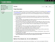 Tablet Screenshot of cse180d3.wikispaces.com