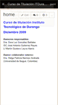 Mobile Screenshot of cursotitulacionitd.wikispaces.com