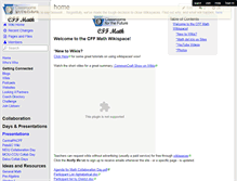 Tablet Screenshot of cffmath.wikispaces.com
