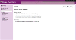 Desktop Screenshot of lingle-ave-elem.wikispaces.com