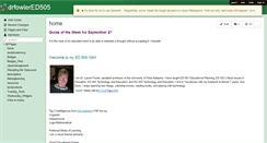 Desktop Screenshot of drfowlered505.wikispaces.com
