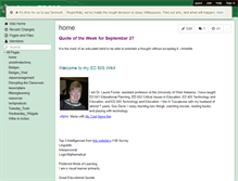 Tablet Screenshot of drfowlered505.wikispaces.com