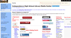 Desktop Screenshot of ihslmc.wikispaces.com