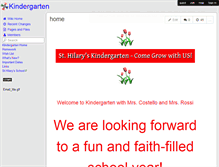 Tablet Screenshot of hilarygradek.wikispaces.com
