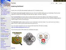Tablet Screenshot of elearningnorthland.wikispaces.com