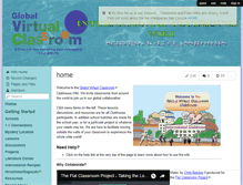 Tablet Screenshot of gvc-clubhouse.wikispaces.com