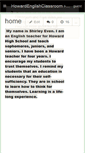 Mobile Screenshot of howardenglishclassroom.wikispaces.com