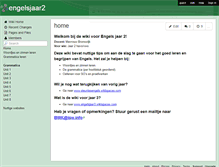 Tablet Screenshot of engelsjaar2.wikispaces.com