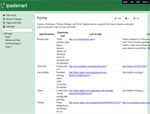 Tablet Screenshot of ipadsinart.wikispaces.com
