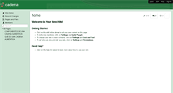 Desktop Screenshot of cadena.wikispaces.com