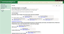 Desktop Screenshot of brainbasedalgebra1.wikispaces.com