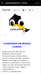 Mobile Screenshot of camelespanish.wikispaces.com