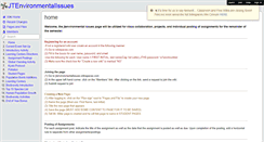 Desktop Screenshot of jtenvironmentalissues.wikispaces.com