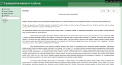 Desktop Screenshot of ii-pasaulinis-karas-ir-lietuva.wikispaces.com