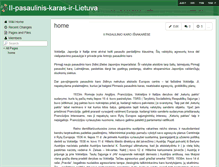 Tablet Screenshot of ii-pasaulinis-karas-ir-lietuva.wikispaces.com
