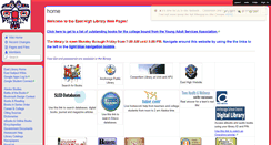 Desktop Screenshot of easthighlibrary.wikispaces.com