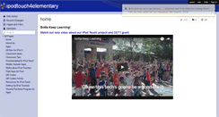 Desktop Screenshot of ipodtouch4elementary.wikispaces.com