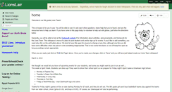 Desktop Screenshot of lionslair.wikispaces.com