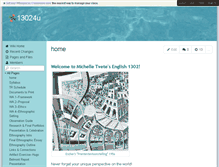 Tablet Screenshot of 13024u.wikispaces.com
