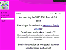 Tablet Screenshot of butibashautismfundraiser.wikispaces.com