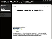 Tablet Screenshot of humananatomyandphysiology.wikispaces.com