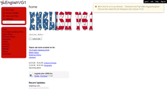 Desktop Screenshot of englishvg1.wikispaces.com