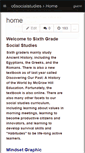 Mobile Screenshot of j6socialstudies.wikispaces.com