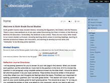 Tablet Screenshot of j6socialstudies.wikispaces.com