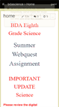 Mobile Screenshot of bdascience.wikispaces.com