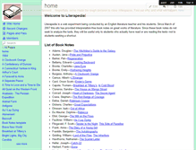 Tablet Screenshot of literapedia.wikispaces.com