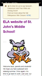 Mobile Screenshot of ela.wikispaces.com
