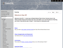 Tablet Screenshot of class209.wikispaces.com