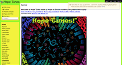 Desktop Screenshot of hopetunes.wikispaces.com