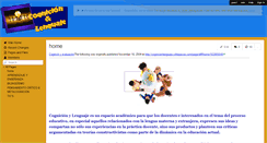Desktop Screenshot of cognicionlenguaje.wikispaces.com
