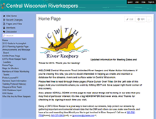 Tablet Screenshot of cwriverkeepers.wikispaces.com