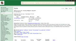 Desktop Screenshot of cmsc434-s11.wikispaces.com