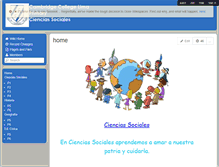 Tablet Screenshot of cambridgecollegeprimarycsociales.wikispaces.com