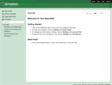 Tablet Screenshot of dimatem.wikispaces.com