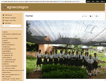 Tablet Screenshot of agroecologico.wikispaces.com