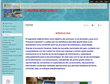 Tablet Screenshot of canaimaeducativo.wikispaces.com
