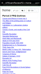 Mobile Screenshot of apexamreviewp2.wikispaces.com