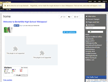 Tablet Screenshot of benteftifahighschool.wikispaces.com