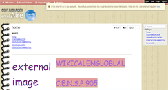 Desktop Screenshot of calenglobal.wikispaces.com