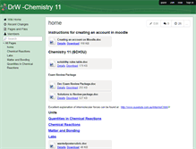 Tablet Screenshot of drw-chemistry11.wikispaces.com