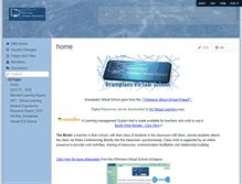 Tablet Screenshot of grampiansvirtualschool.wikispaces.com