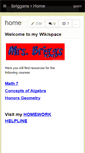 Mobile Screenshot of lbriggs-ns.wikispaces.com